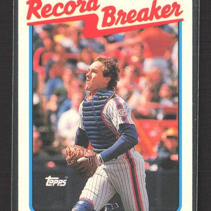 1989 Topps Tiffany Gary Carter #3