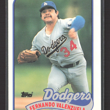 1989 Topps Tiffany Fernando Valenzuela #150
