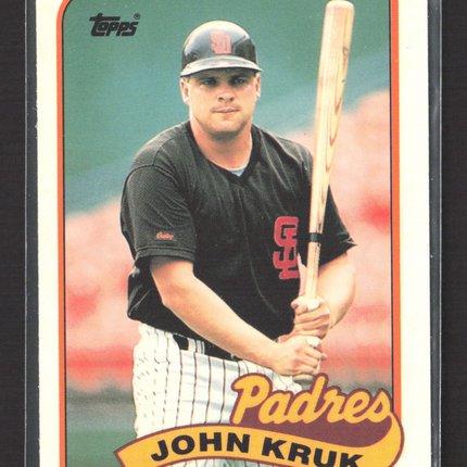 1989 Topps Tiffany John Kruk #235