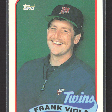 1989 Topps Tiffany Frank Viola #120