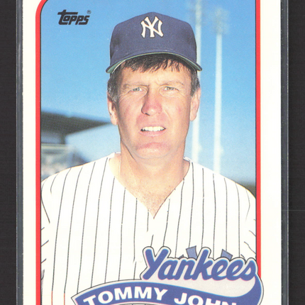 1989 Topps Tiffany Tommy John #359