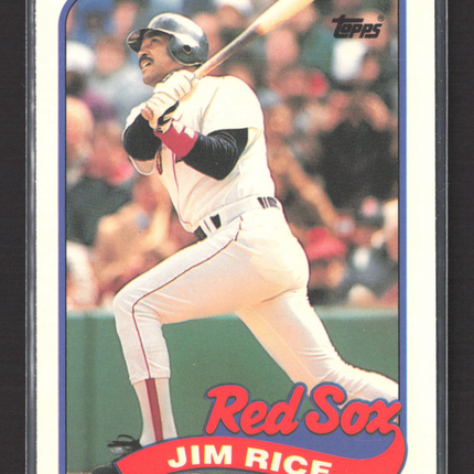 1989 Topps Tiffany Jim Rice #245