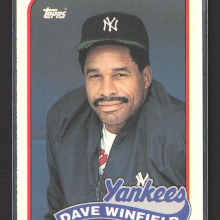1989 Topps Tiffany  Dave Winfield #260