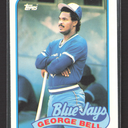 1989 Topps Tiffany George Bell #50