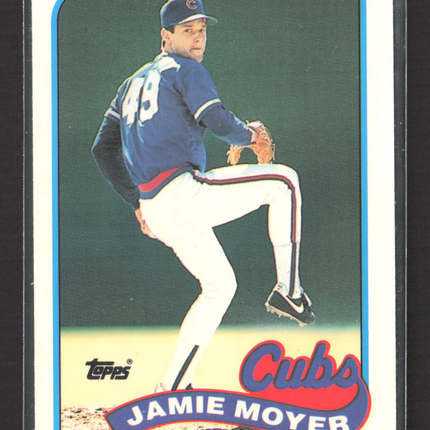 1989 Topps Tiffany Jamie Moyer #717