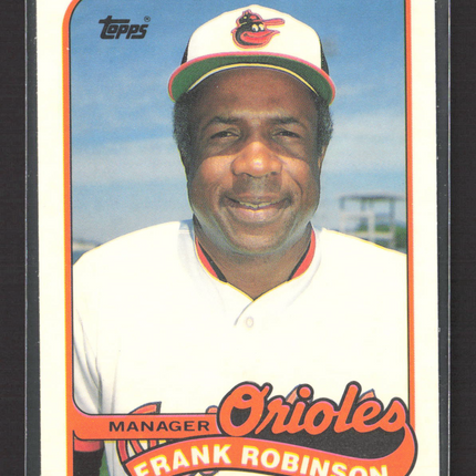 1989 Topps Tiffany Frank Robinson #774