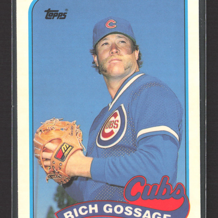 1989 Topps Tiffany Rich Gossage #415