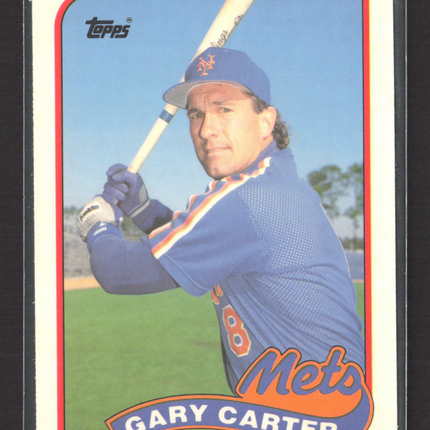 1989 Topps Tiffany Gary Carter #680