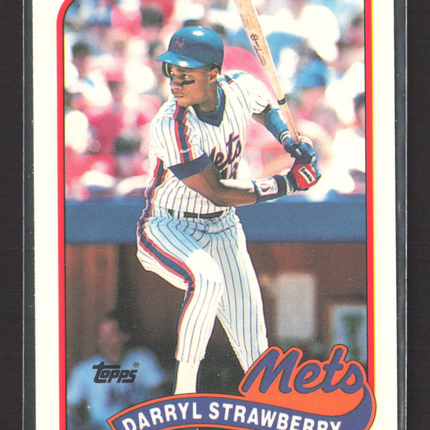 1989 Topps Tiffany Darryl Strawberry #300