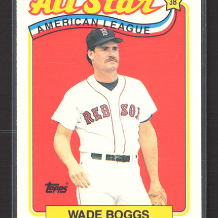 1989 Topps Tiffany Wade Boggs #399