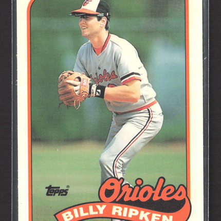 1989 Topps Tiffany Billy Ripken #571