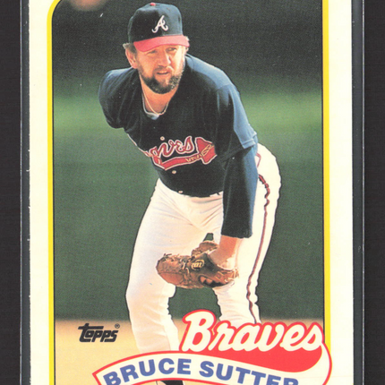 1989 Topps Tiffany Bruce Sutter #11