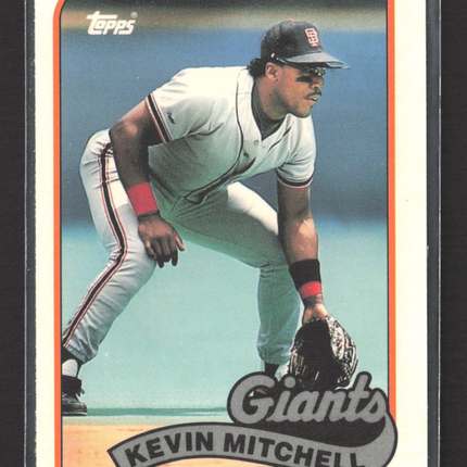1989 Topps Tiffany Kevin Mitchell #189