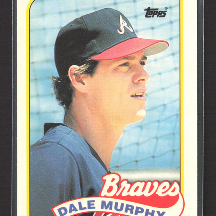 1989 Topps Tiffany Dale Murphy #210