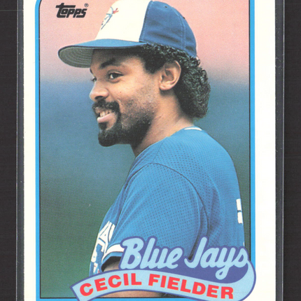 1989 Topps Tiffany Cecil Fielder #541