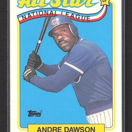 1989 Topps Tiffany Andre Dawson #391