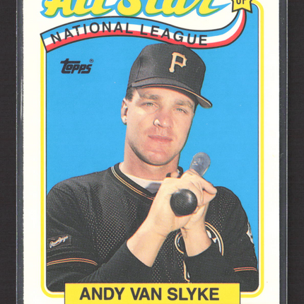 1989 Topps Tiffany Andy Van Slyke #392