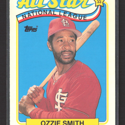 1989 Topps Tiffany Ozzie Smith #389