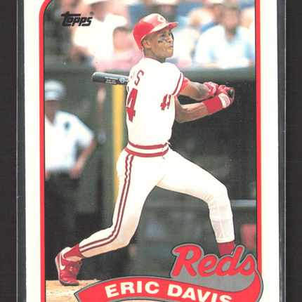 1989 Topps Tiffany Eric Davis #330