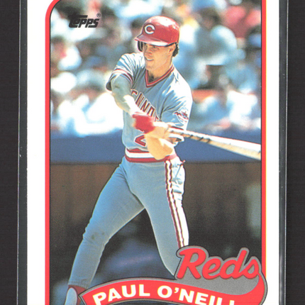 1989 Topps Tiffany Paul O'Neill #604