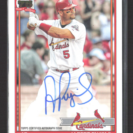 2026 Topps Baseball Albert Pujols #91A-AP Auto