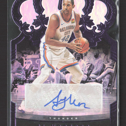 2021 Panini Crown Royale Al Horford #CA-AHF Purple Auto /25