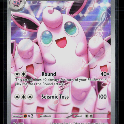 Pokemon 2025 Mega Evolution – Phantasmal Flames Wigglytuff FA #105/94