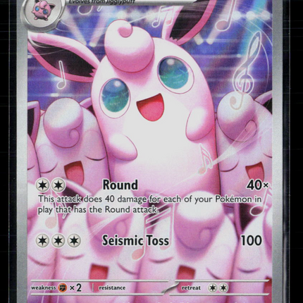 Pokemon 2025 Mega Evolution – Phantasmal Flames Wigglytuff #105/94