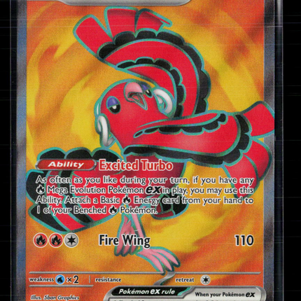 Pokemon 2025 Mega Evolution – Phantasmal Flames Oricorio EX SR FA #110/94