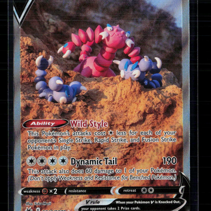 Pokemon 2023 Crown Zenith Drapion V FA SAR #GG49/GG70