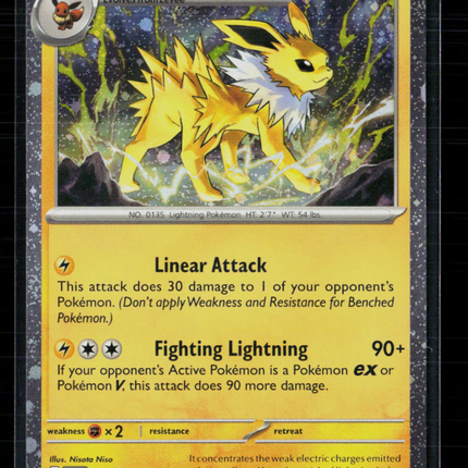 Pokemon Scarlet & Violet Jolteon #SVP EN 169