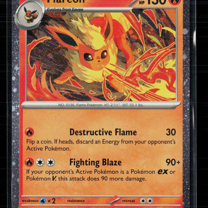 Pokemon Scarlet & Violet Flareon #SVP EN 167