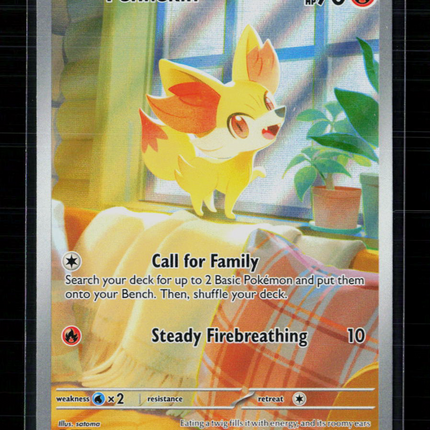 Pokemon Mega Evolution Fennekin #MEP EN 080