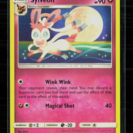 Pokemon 2018 Forbidden Light Sylveon #87/131