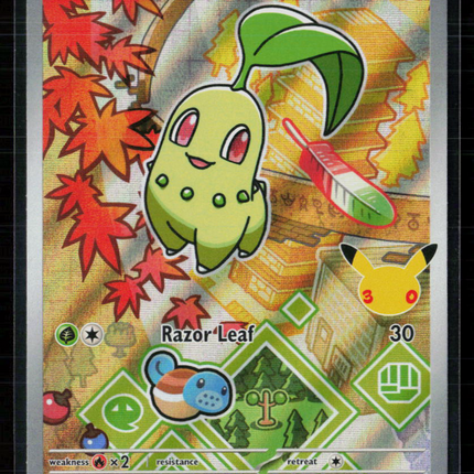 Pokemon Mega Evolution Chikorita #MEP EN 046