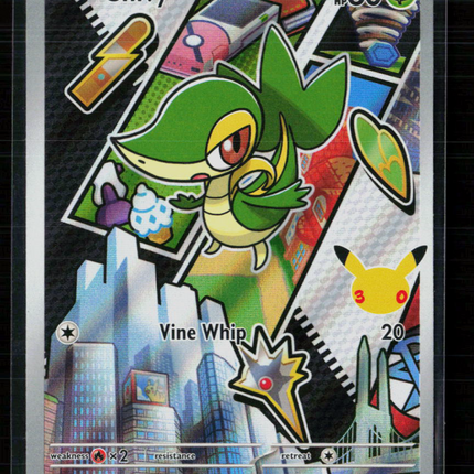 Pokemon Mega Evolution Snivy FA #MEP EN 049