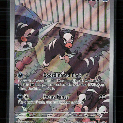 Pokemon 2023 Obsidian Flames Houndour #204/197