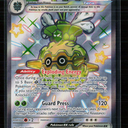 Pokemon 2024 Paldean Fates Forretress EX FA #212/91