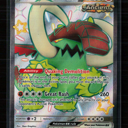 Pokemon Scarlet & Violet Great Tusk EX FA #SVP EN 072