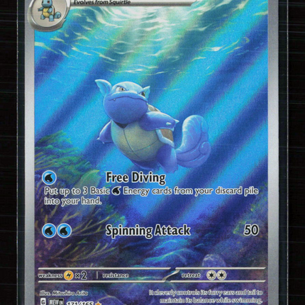 Pokemon 2023 Scarlet & Violet 151 Wartortle #171/165