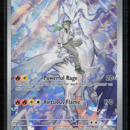 Pokemon 2025 Journey Together N'S Reshiram FA SAR #167/159