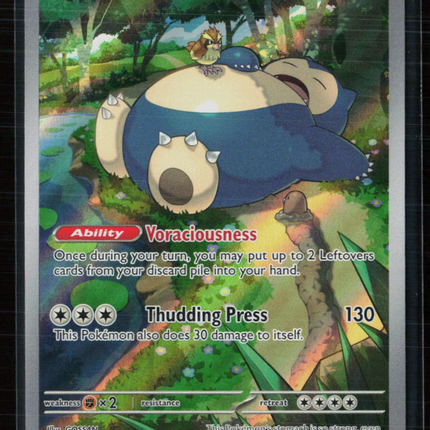 Pokemon Scarlet & Violet Snorlax FA #SVP EN 051