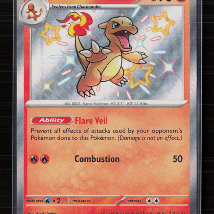 Pokemon 2024 Paldean Fates Charmeleon #110/91