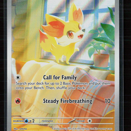 Pokemon Mega Evolution Fennekin FA #080