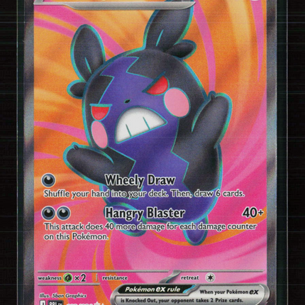 Pokemon 2026 Pitch Black Morpeko EX UR FA #102/84