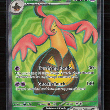 Pokemon 2026 Chaos Rising Gourgeist EX FA #102/86