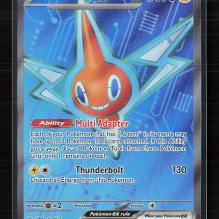Pokemon 2025 Mega Evolution – Phantasmal Flames Rotom EX UR FA #111/94