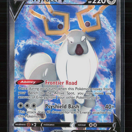 Pokemon 2022 Astral Radiance Wyrdeer V FA #180/189