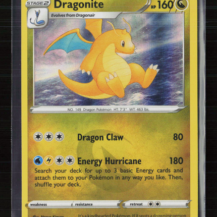 Pokemon 2022 Silver Tempest Dragonite #131/195 Holo