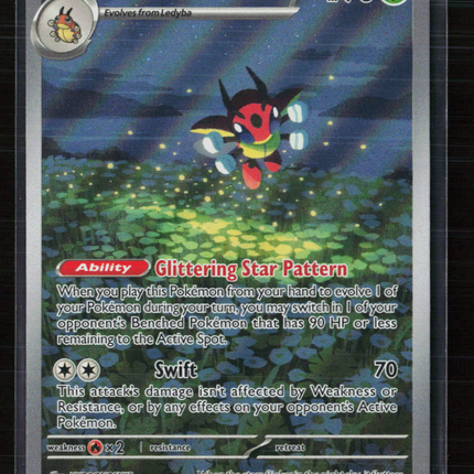 Pokemon 2024 Stellar Crown Ledian #144/142